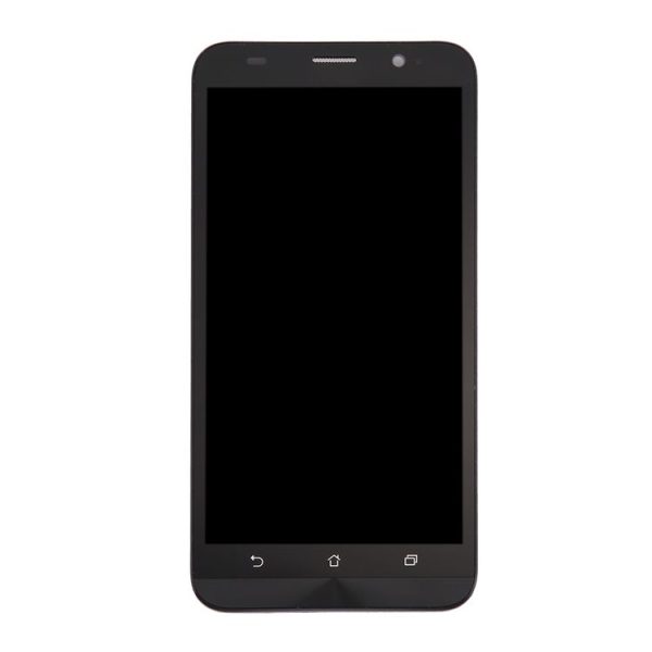 OEM LCD Screen for Asus ZenFone 2 / ZE550ML Digitizer Full Assembly with Frame(Black) - Image 2