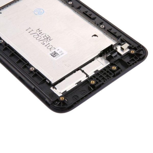 OEM LCD Screen for Asus ZenFone 2 / ZE550ML Digitizer Full Assembly with Frame(Black) - Image 4