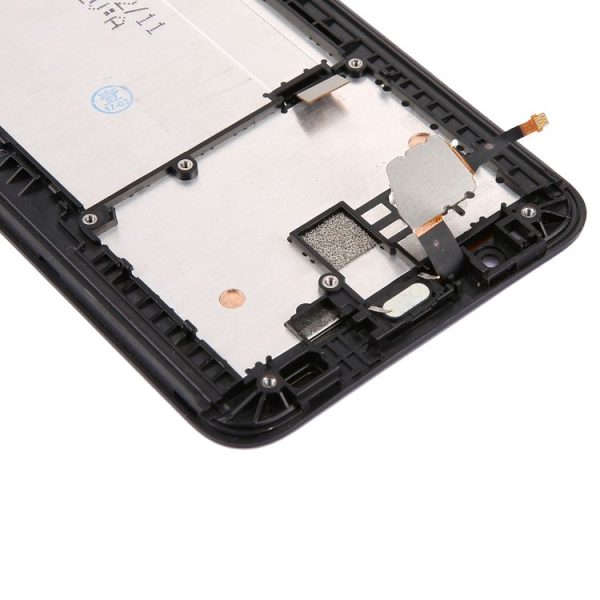 OEM LCD Screen for Asus ZenFone 2 / ZE550ML Digitizer Full Assembly with Frame(Black) - Image 5