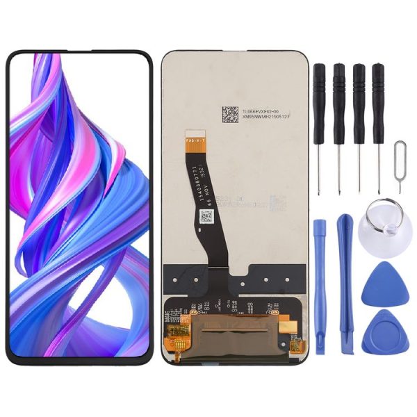 OEM LCD Screen and Digitizer Full Assembly for Honor 9X (Black)