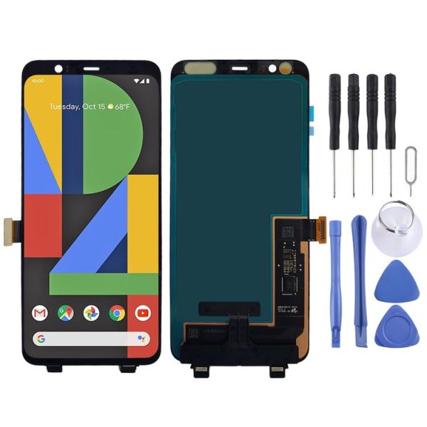Original LCD Screen for Google Pixel 4XL with Digitizer Full Assembly (Black)