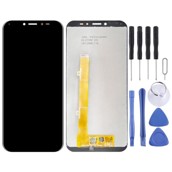 OEM LCD Screen for Alcatel 1S (2019) OT5024 5024 5024D 5024A 5024J with Digitizer Full Assembly (Black) - Image 2