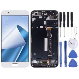 OEM LCD Screen for Asus ZenFone 4 ZE554KL Z01KDA Z01KD Z01KS Digitizer Full Assembly with Frame(White)