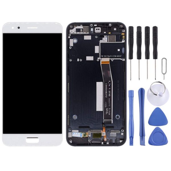 OEM LCD Screen for Asus ZenFone 4 ZE554KL Z01KDA Z01KD Z01KS Digitizer Full Assembly with Frame(White) - Image 2