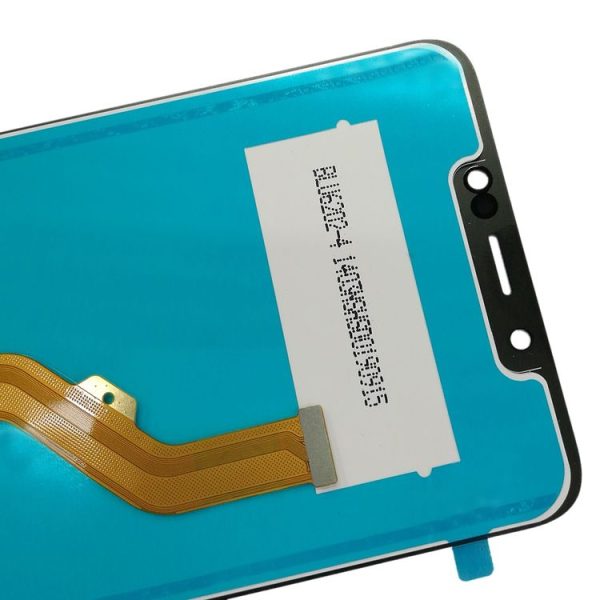 LCD Screen and Digitizer Full Assembly (Six lines) for OPPO Find 7 / X9077 (Black) - Image 4