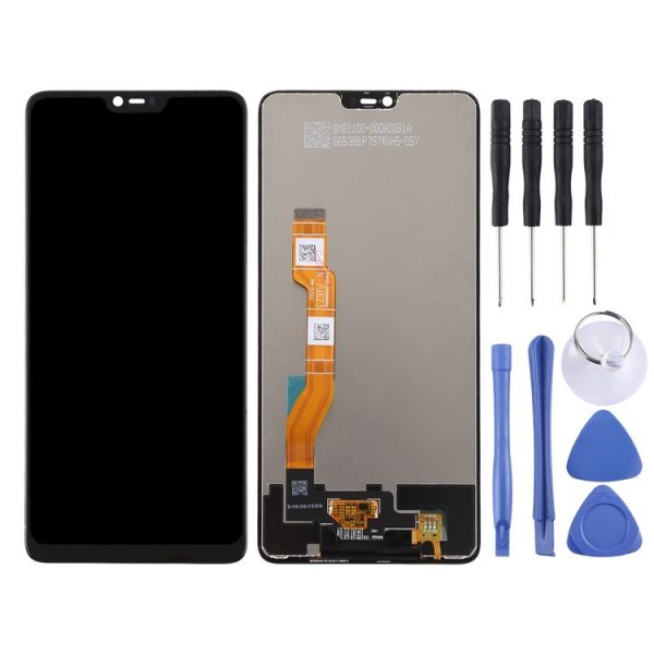 TFT LCD Screen for OPPO F7 / A3 with Digitizer Full Assembly (Black) - Image 2