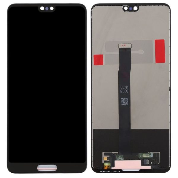 OEM LCD Screen for Huawei P20 with Digitizer Full Assembly (Black) - Image 3