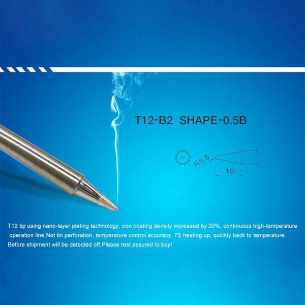 QUICKO T12-B2 Lead-free Soldering Iron Tip - Image 3