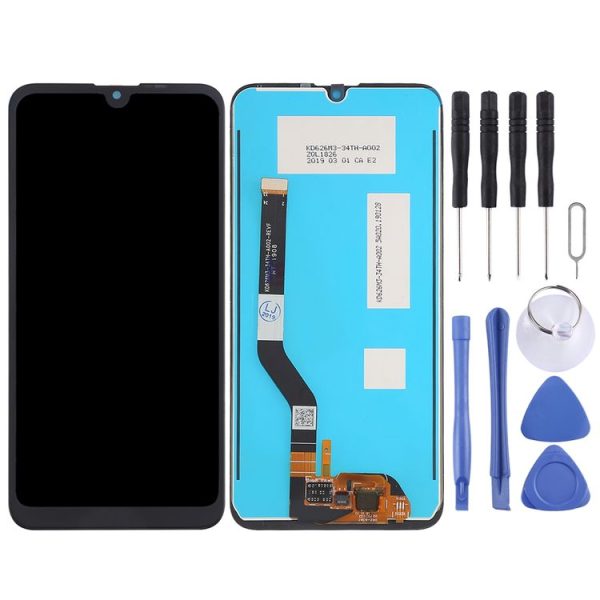 OEM LCD Screen for Huawei Y7 (2019) with Digitizer Full Assembly (Black) - Image 2