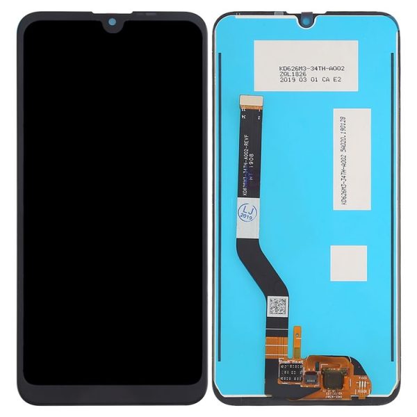 OEM LCD Screen for Huawei Y7 (2019) with Digitizer Full Assembly (Black) - Image 3