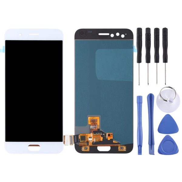 Original LCD Screen for OPPO R11 with Digitizer Full Assembly (White) - Image 2