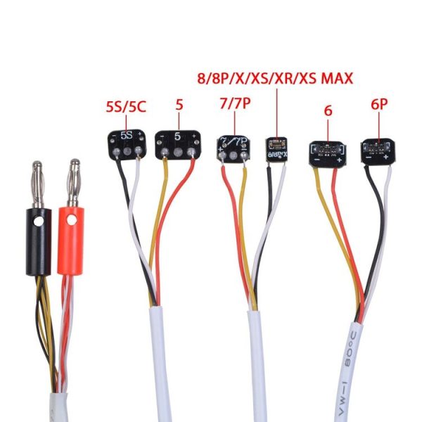 Kaisi DC Power Supply Phone Repair Current Test Cable for iPhone XS Max / XR / X / 8 / 7 / 6 / 6s Plus / 5 / 5C / 5S / 4S - Image 2