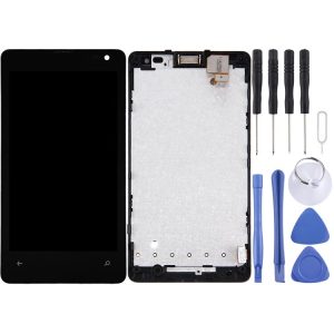 TFT LCD Screen for Microsoft Lumia 435 Digitizer Full Assembly with Frame