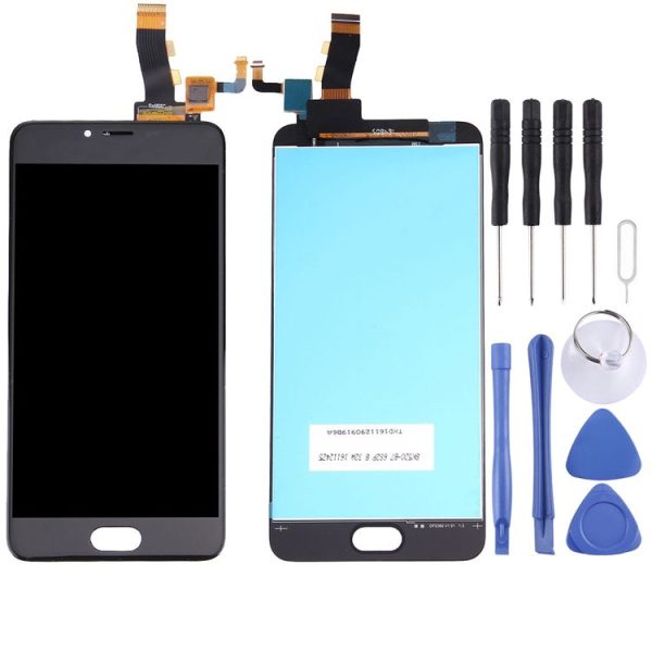 TFT LCD Screen for Meizu M5 / Meilan 5 with Digitizer Full Assembly (Black)