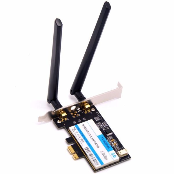 TX-9260AC Wireless-AC Dual Band 802.11ac 1730Mbps Desktop PCI-e WiFi Adapter + Bluetooth 5.0 WLAN Network Card for Intel 9260ac - Image 2