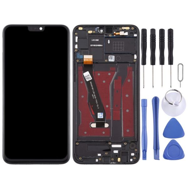 OEM LCD Screen for Huawei Honor 8X Digitizer Full Assembly with Frame (Black) - Image 2