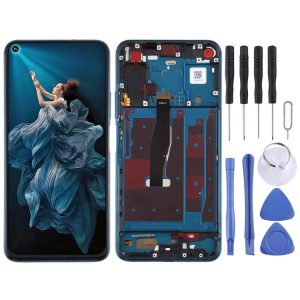 OEM LCD Screen for Huawei Honor 20 Pro Digitizer Full Assembly with Frame (Blue)