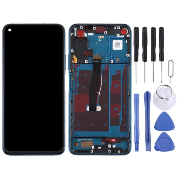 OEM LCD Screen for Huawei Honor 20 Pro Digitizer Full Assembly with Frame (Blue) - Image 2