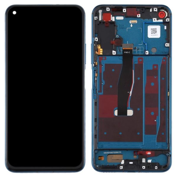 OEM LCD Screen for Huawei Honor 20 Pro Digitizer Full Assembly with Frame (Blue) - Image 3