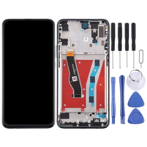 OEM LCD Screen for Huawei P Smart Z Digitizer Full Assembly with Frame (Black) - Image 2