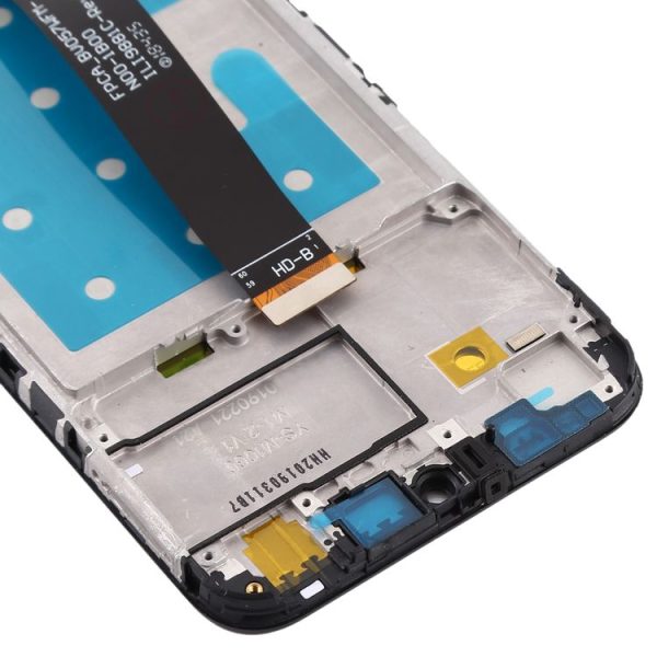 OEM LCD Screen for Huawei Honor 8S Digitizer Full Assembly with Frame (Black) - Image 4