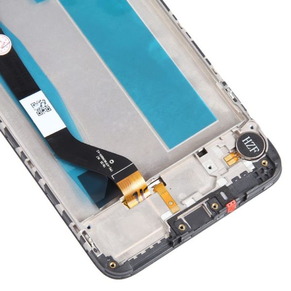 OEM LCD Screen for Asus Zenfone Max M2 ZB633KL / ZB632KL X01AD Digitizer Full Assembly with Frame(Black) - Image 4