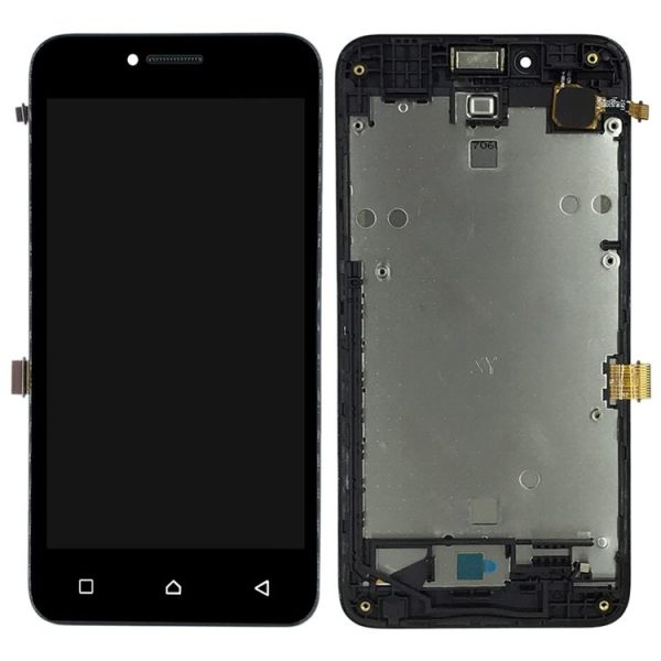 OEM LCD Screen for Lenovo Vibe B A2016 A2016a40 A2016b30 Digitizer Full Assembly with Frame (Black) - Image 3