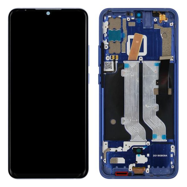 AMOLED Material LCD Screen and Digitizer Full Assembly with Frame for ZTE Axon 10 Pro (4G Version) (Blue) - Image 3