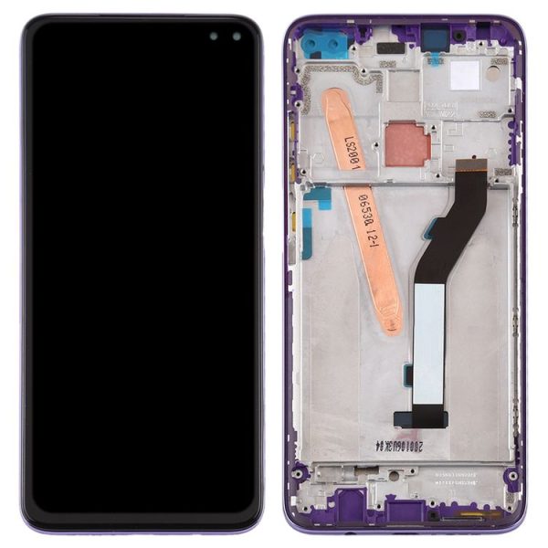 Original LCD Screen for Xiaomi Redmi K30 5G Digitizer Full Assembly with Frame (Purple) - Image 3