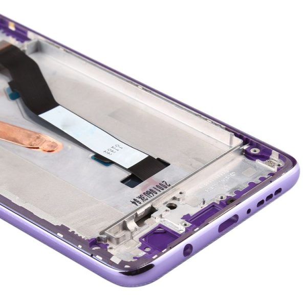 Original LCD Screen for Xiaomi Redmi K30 5G Digitizer Full Assembly with Frame (Purple) - Image 5