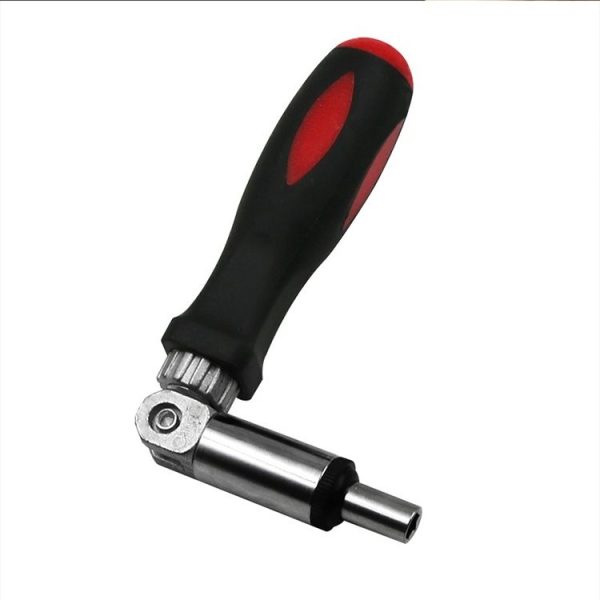 180 Degree Rotation 1 / 4 inch Hex Connector Multi-function Ratchet Screwdriver - Image 2