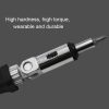 180 Degree Rotation 1 / 4 inch Hex Connector Multi-function Ratchet Screwdriver - Image 6