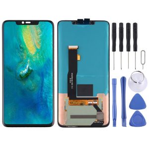 Original OLED LCD Screen and Digitizer Full Assembly (No Fingerprint Identification) for Huawei Mate 20 Pro / LYA-L09 / LYA-L29 / LYA-AL00 / LYA-TL00 / LYA-AL10 / LYA-L0C (Black)