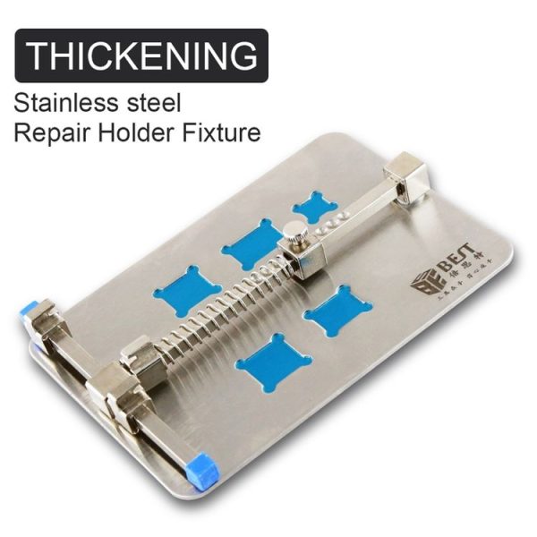 BEST- 001D Stainless Steel Circuit Board Soldering Desoldering PCB Repair Holder Fixtures Mobile Phone Repairing Tool - Image 6