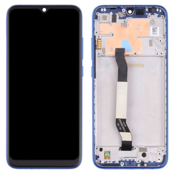 LCD Screen and Digitizer Full Assembly with Frame for Xiaomi Redmi Note 8 (Blue) - Image 3
