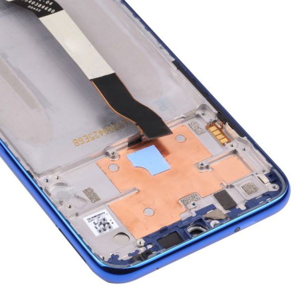 LCD Screen and Digitizer Full Assembly with Frame for Xiaomi Redmi Note 8 (Blue) - Image 4