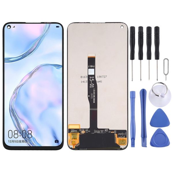 LCD Screen and Digitizer Full Assembly for Huawei Nova 7i / JNY-L22B / JNY-L21A / JNY-L01A / JNY-L21B / JNY-L22A / JNY-L02A (Black)
