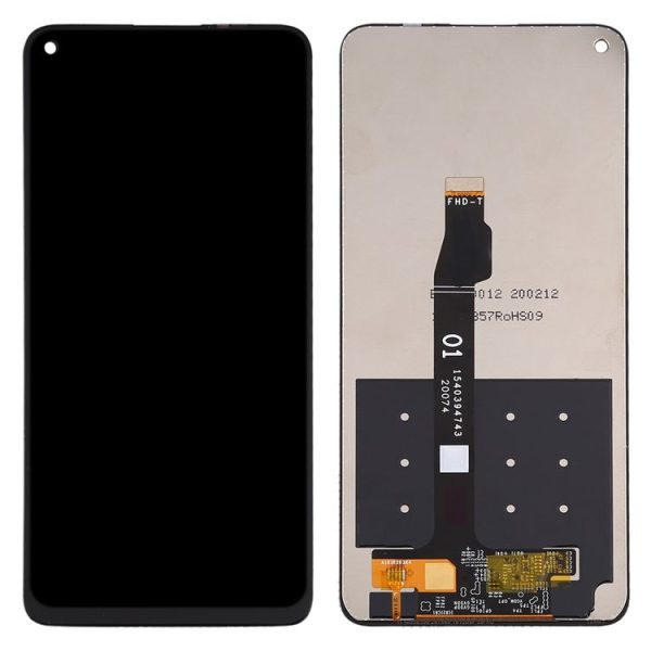 OEM LCD Screen for Huawei Nova 7 SE / CDY-AN00 with Digitizer Full Assembly (Black) - Image 3