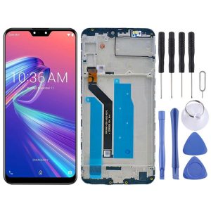 OEM LCD Screen for Asus Zenfone Max Pro M2 ZB631KL X01BDA Digitizer Full Assembly with Frame(Black)