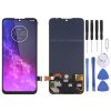 Original OLED LCD Screen for Motorola One Zoom with Digitizer Full Assembly (Black)