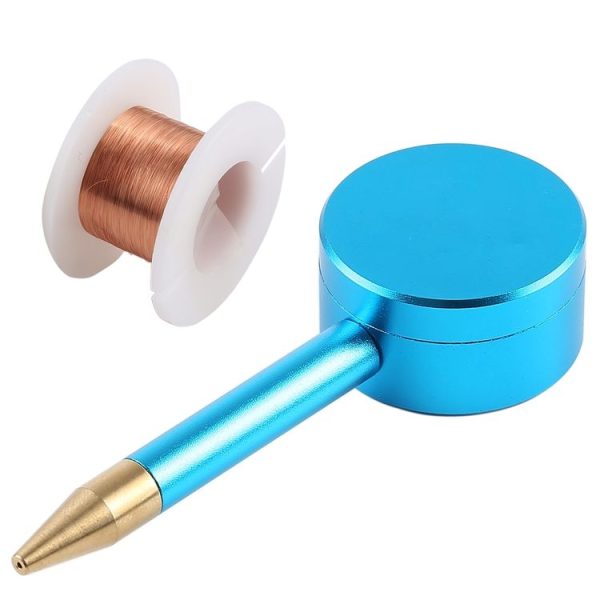 0.02mm Motherboard Fingerprint Jump Fly Wire Box Set Flying Line Pen Spot Welding Fly Wire Repair Tools for iPhone / Samsung / Huawei / Vivo / Xiaomi and Other Smart Phones - Image 2