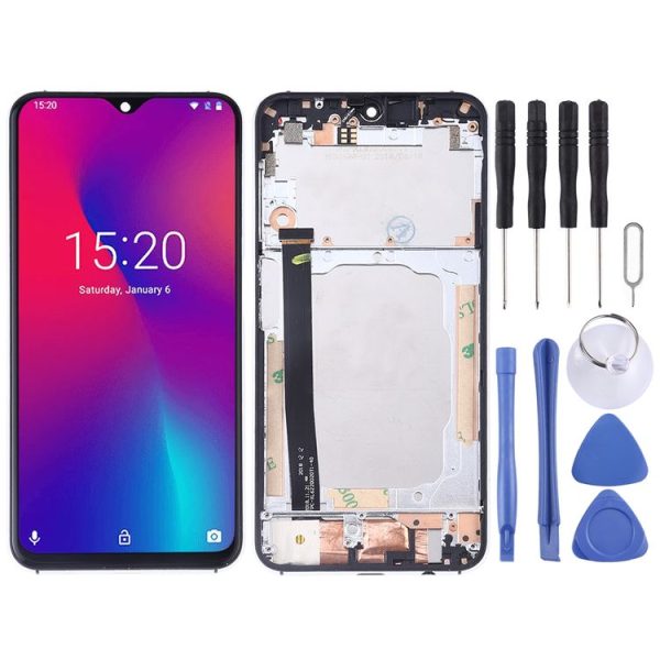 Original LCD Screen for Umidigi One Max with Digitizer Full Assembly (Black)