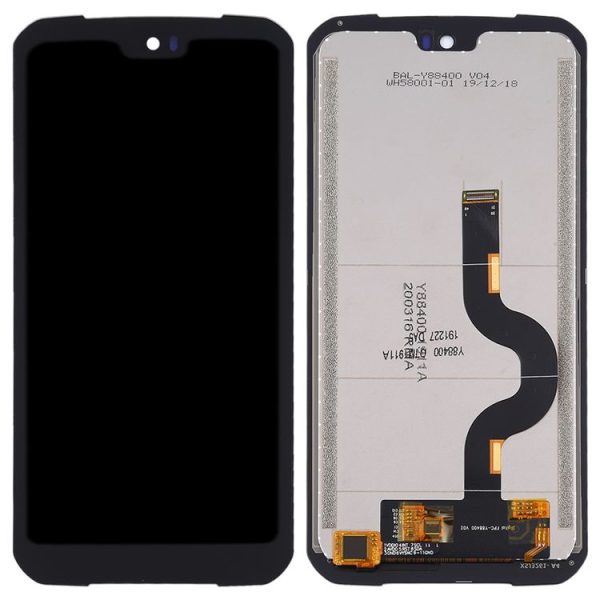 Touch Panel + LCD Full Assembly for Doogee S68 Pro (Black) - Image 3