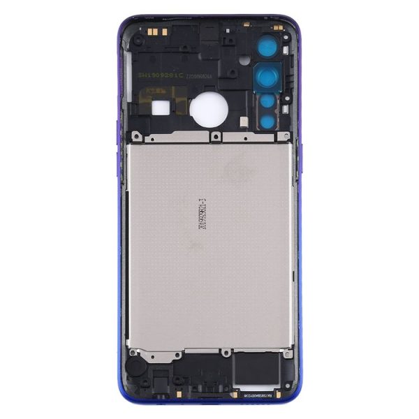 OPPO Realme 5 Pro / Q Middle Frame Bezel Plate with Side Keys (Purple) - Image 2