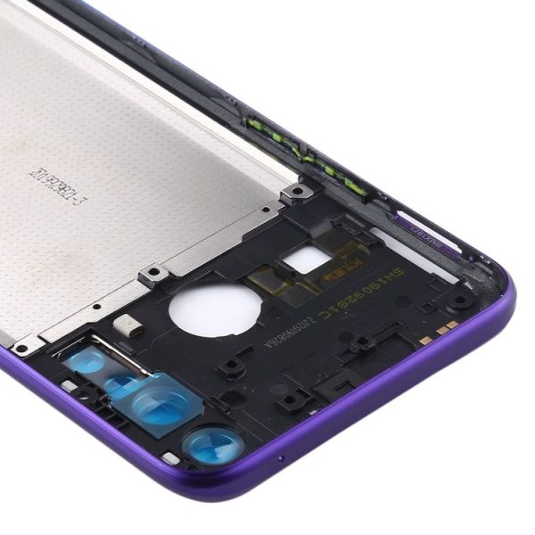 OPPO Realme 5 Pro / Q Middle Frame Bezel Plate with Side Keys (Purple) - Image 4