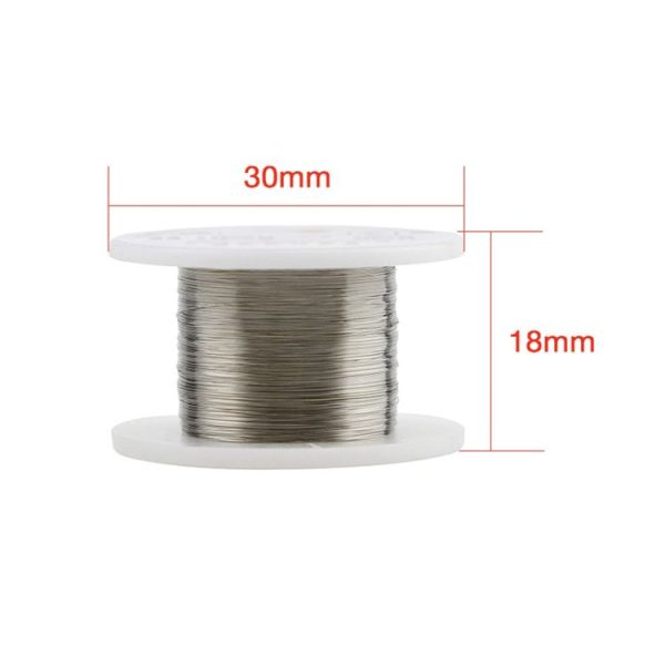 Kaisi 0.08mm Alloy Steel Molybdenum Wire Cutting Wire Line, Length: 100m - Image 2