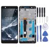 TFT LCD Screen for Nokia 5.1 TA-1061 TA-1075 TA-1076 TA-1088 TA-1081 Digitizer Full Assembly with Frame (Black)