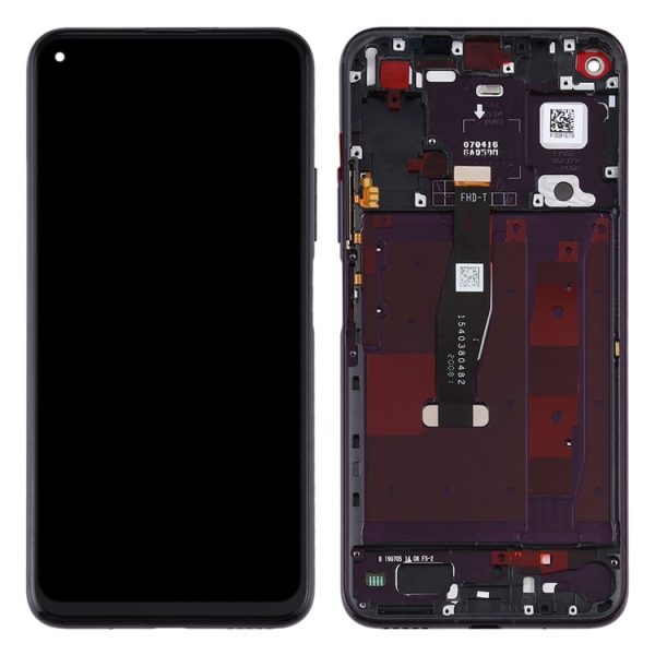 OEM LCD Screen for Huawei Honor 20 Pro Digitizer Full Assembly with Frame (Black) - Image 3