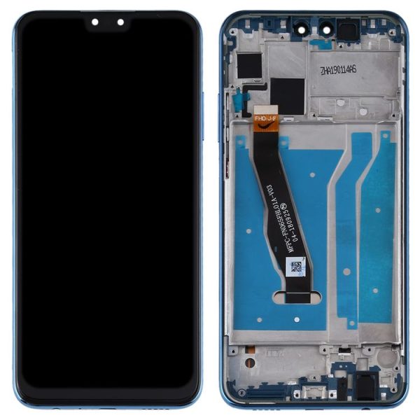 OEM LCD Screen for Huawei Y9 (2019) Digitizer Full Assembly with Frame (Blue) - Image 3