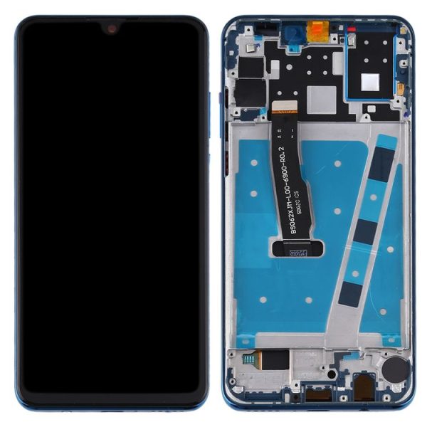 OEM LCD Screen for Huawei P30 Lite (RAM 4G / Standard Version) Digitizer Full Assembly with Frame (Blue) - Image 3